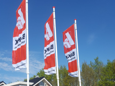 Banieren met opdruk