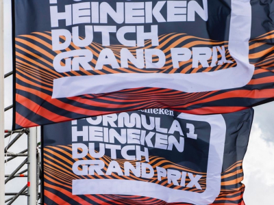 Vlag (rechthoek) met koord/lus